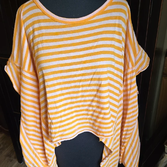 FP Orange Shark Bite Hem Tee - Picture 1 of 5